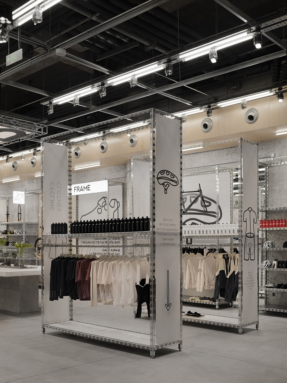 ootb cycling lifestyle space design narrative by sono studio