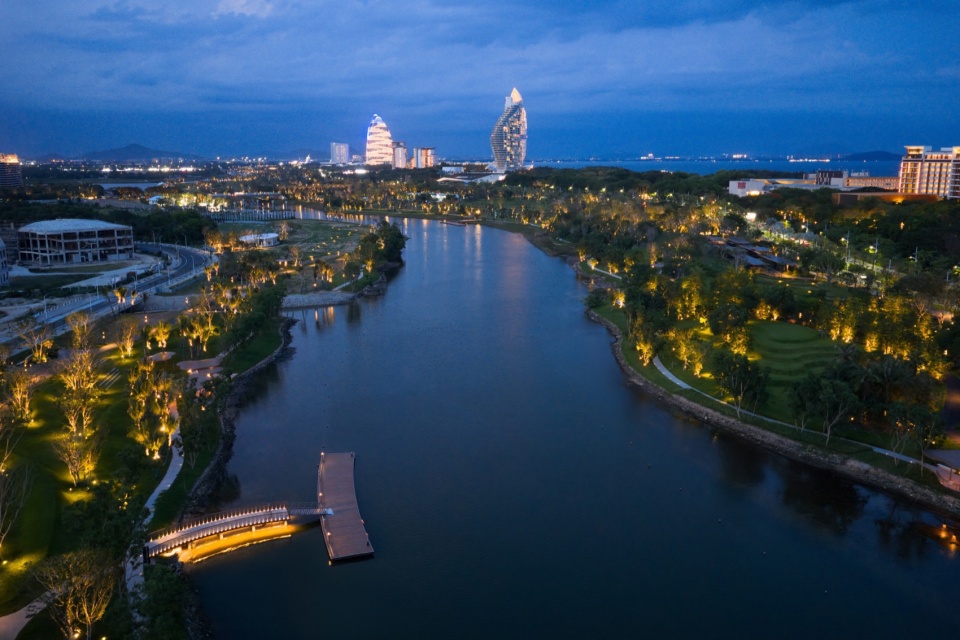 Landscape Design of Haitang River Ecological Park Phase II by LOLA Landscape Architects