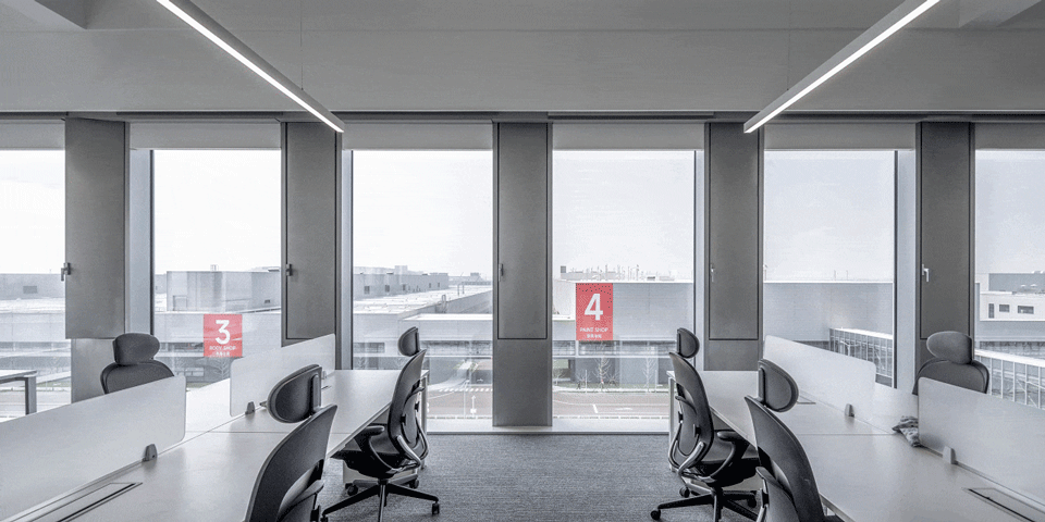 Xiaomi Auto Super Factory by weico architects