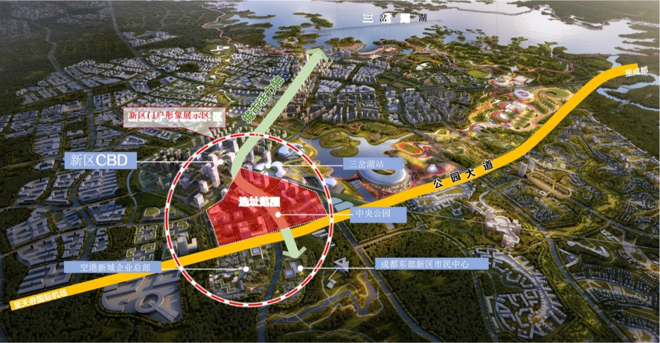 Chengdu Financial Innovation Center Project Phase I by CDADRI ATELIERS 234 France