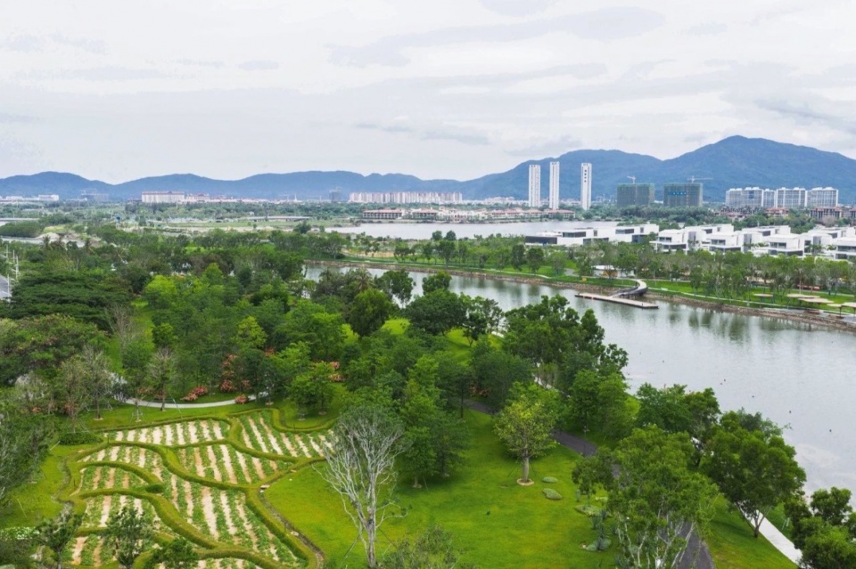 Landscape Design of Haitang River Ecological Park Phase II by LOLA Landscape Architects