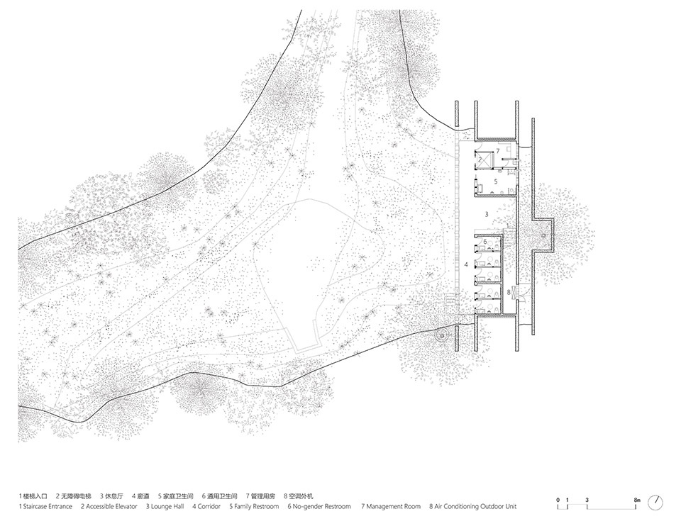 public restroom of nanjing sifang art district by wuwu atelier