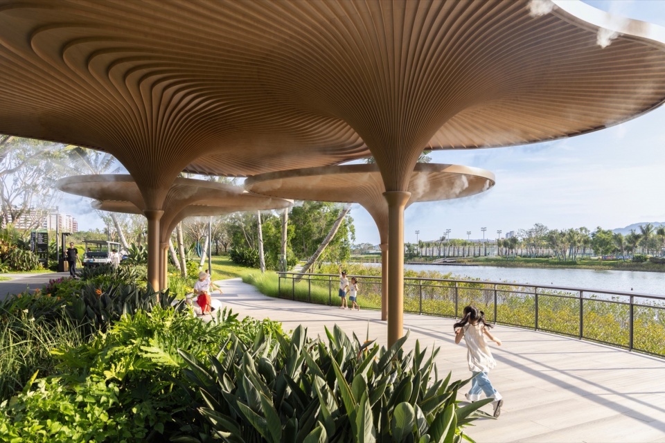 Landscape Design of Haitang River Ecological Park Phase II by LOLA Landscape Architects
