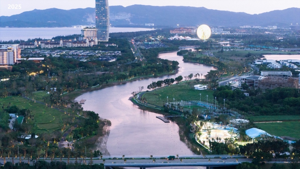Landscape Design of Haitang River Ecological Park Phase II by LOLA Landscape Architects