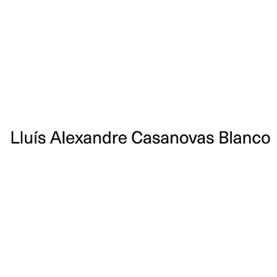 Lluís Alexandre Casanovas Blanco