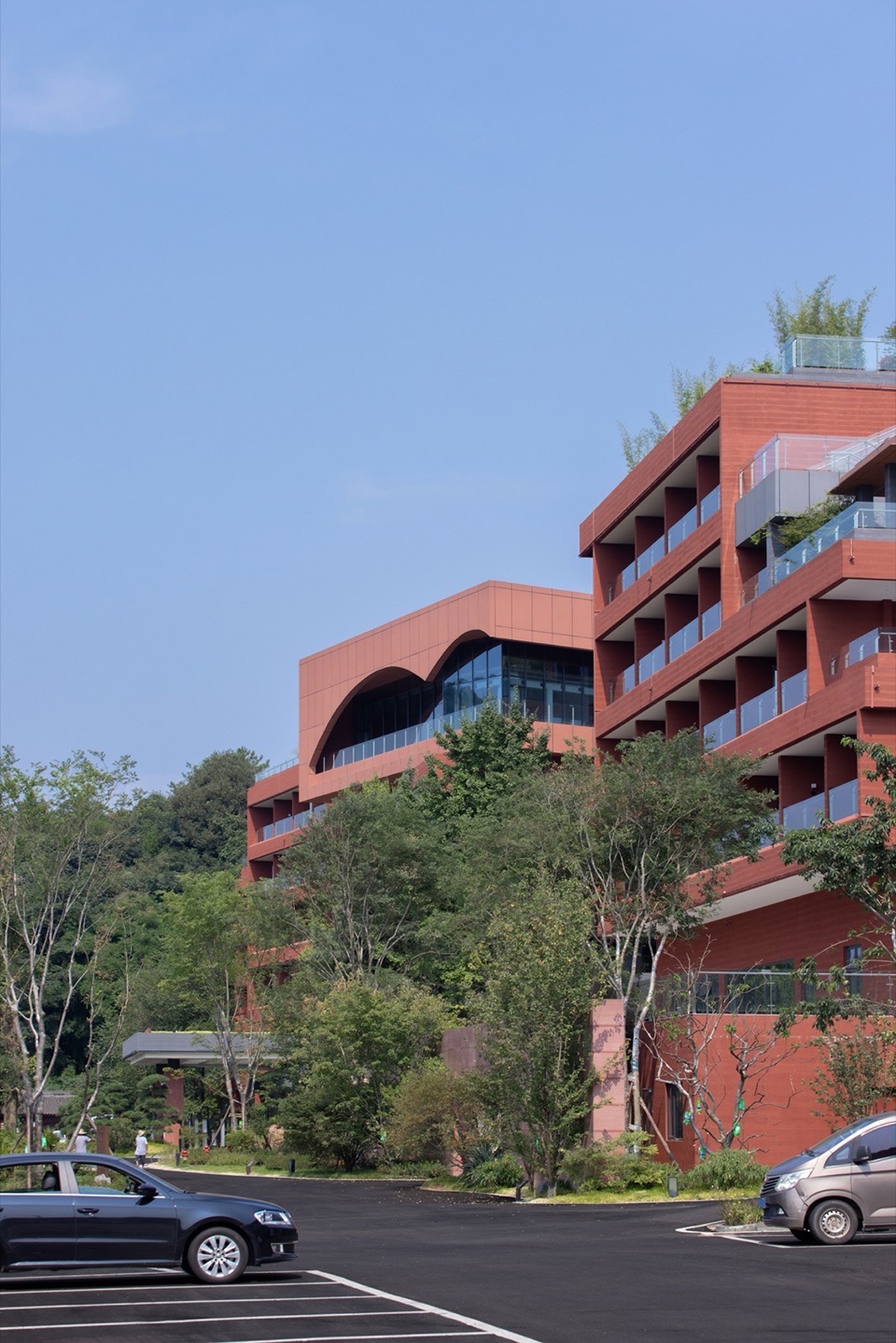 门口建筑 Danling Lao e Mountain Resort China by epos architecture
