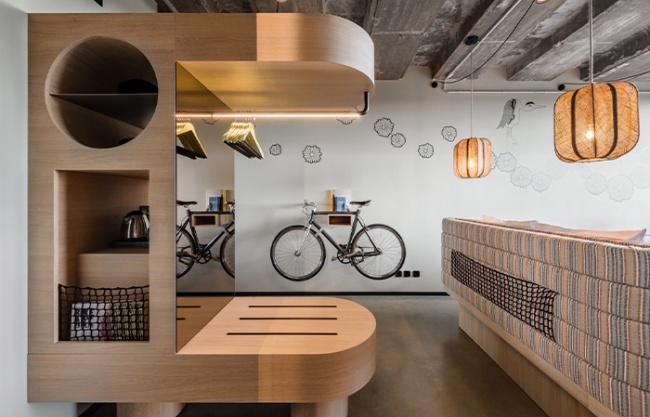 25hours Hotel Bikini Berlin by studio aisslinger