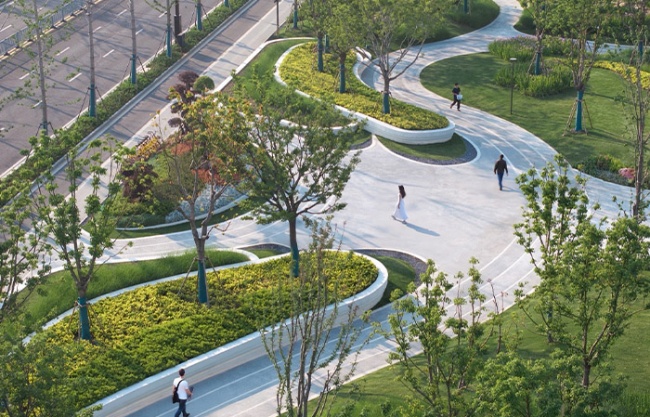 青浦西岑培雅南路绿带，上海 / UDG上海联创设计集团