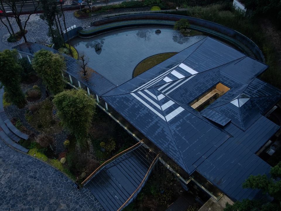 Chongzhou Bamboo Craft Village Visitor Center China by Archermit