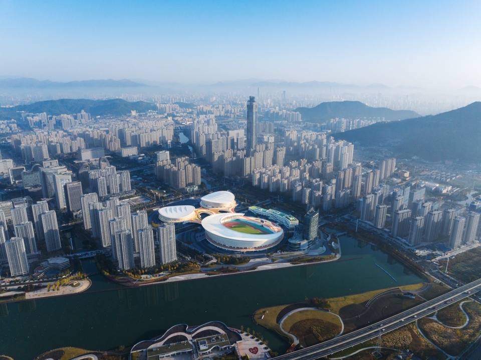 Wenzhou Ouhai Olympic Sports Center by CSADI