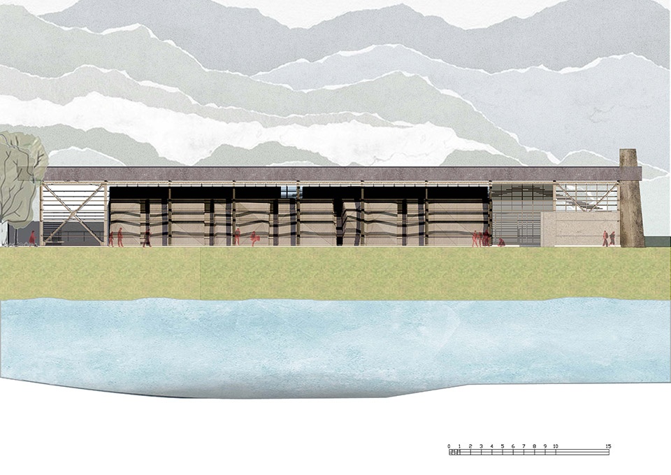 memorial exhibition hall by atelier haode