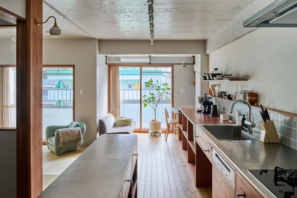 fukagawa apartment by note architects