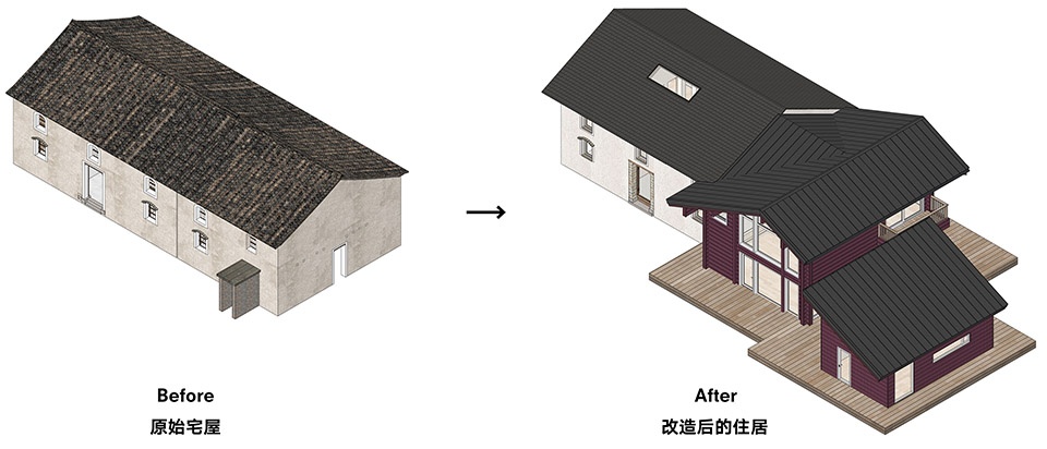 jiangshan timber retreat by nota architects