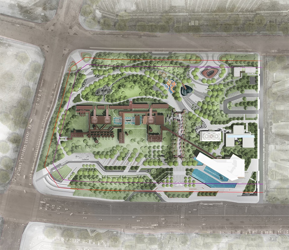 jining zoucheng 1971 industrial heritage park by ddon