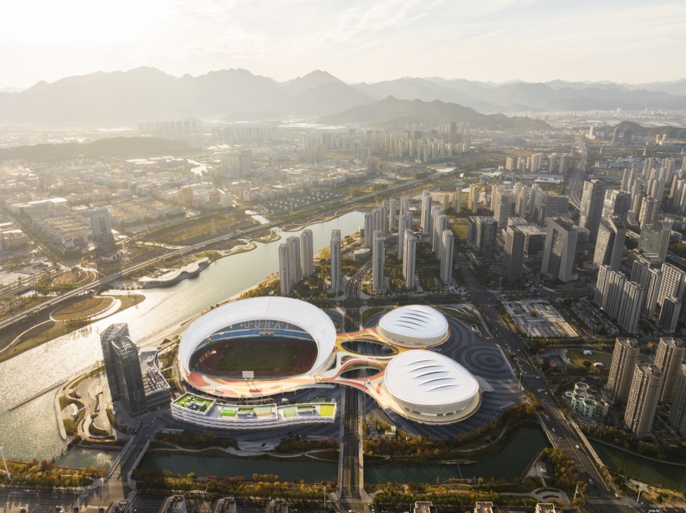 Wenzhou Ouhai Olympic Sports Center by CSADI
