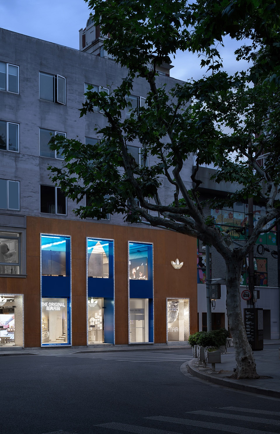 adidas originals flagship store by tomo