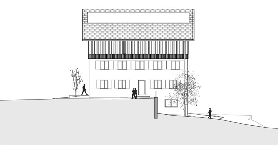 community center langen bei bregenz by mwarchitekten
