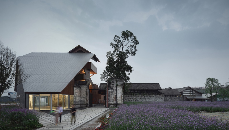 the anren tourist center by atelier lixinggang