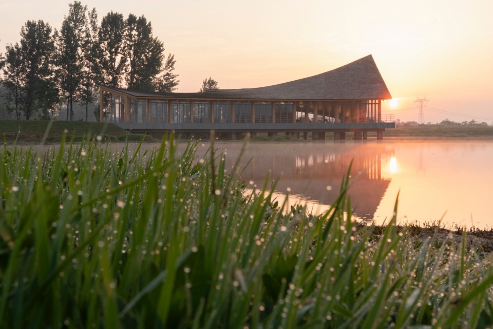 The Driftwood Village Center Xinyang by Primary Architects