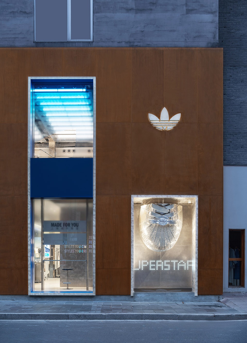adidas originals flagship store by tomo