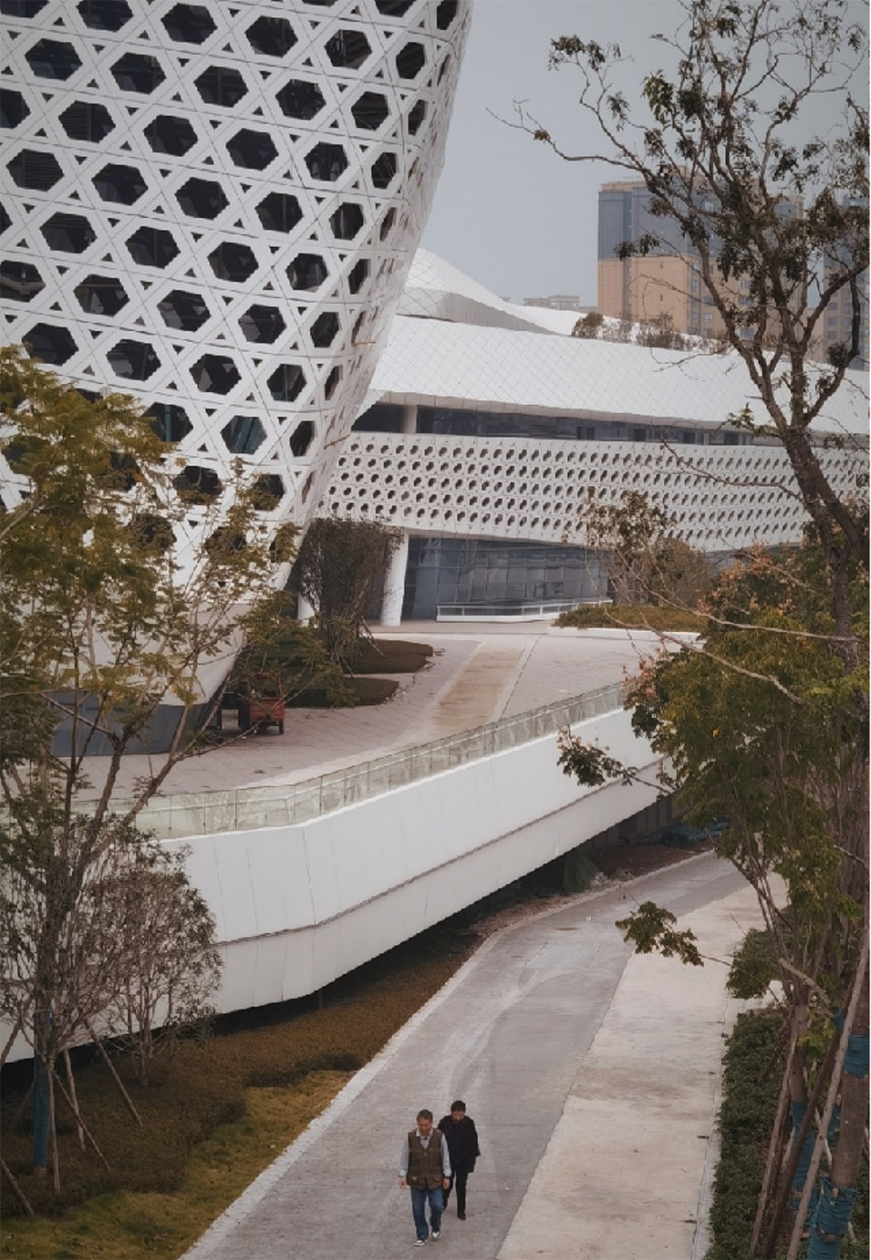 jianyang culture center by china southwest architectural design and research institute