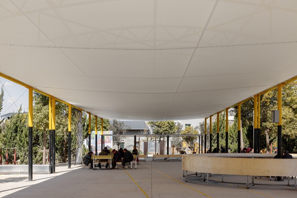 the Marquee Shed of the 2024 Dianchi Art Season by Someyoung Architects