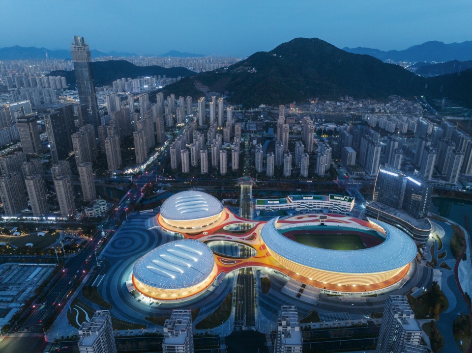 Wenzhou Ouhai Olympic Sports Center by CSADI