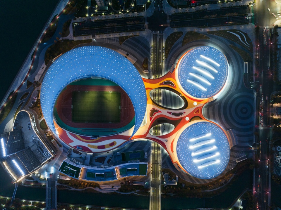 Wenzhou Ouhai Olympic Sports Center by CSADI