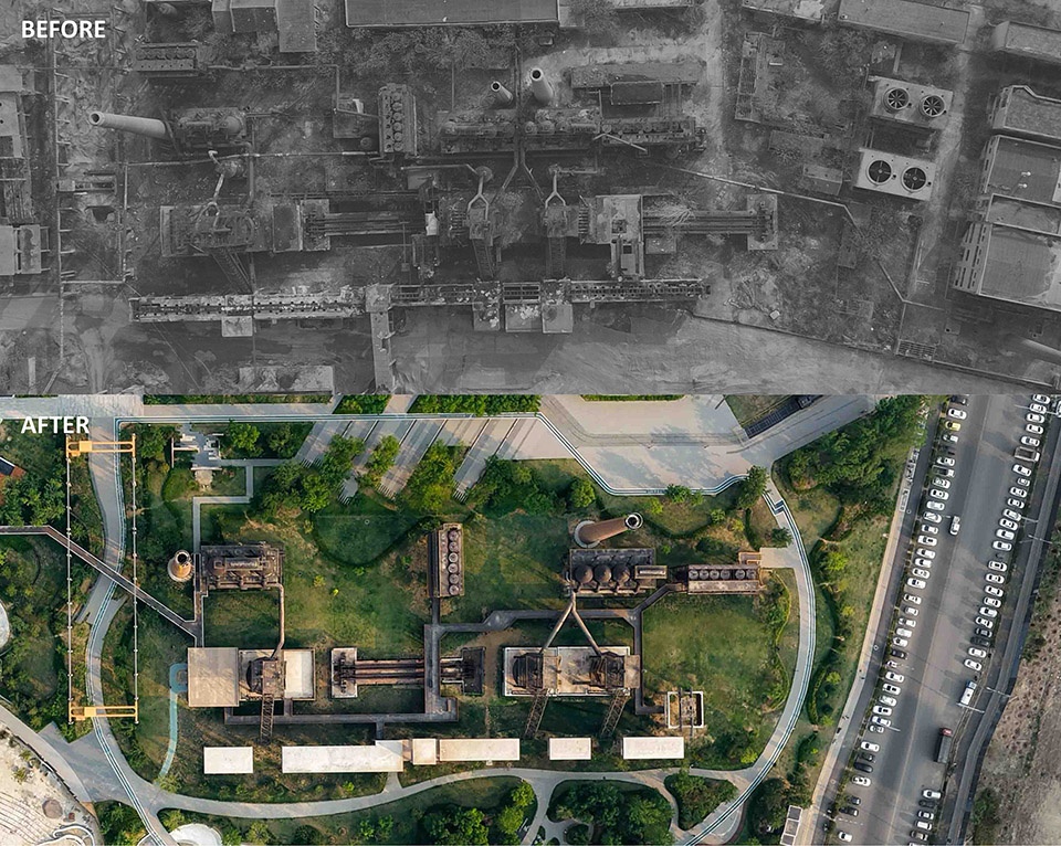 jining zoucheng 1971 industrial heritage park by ddon
