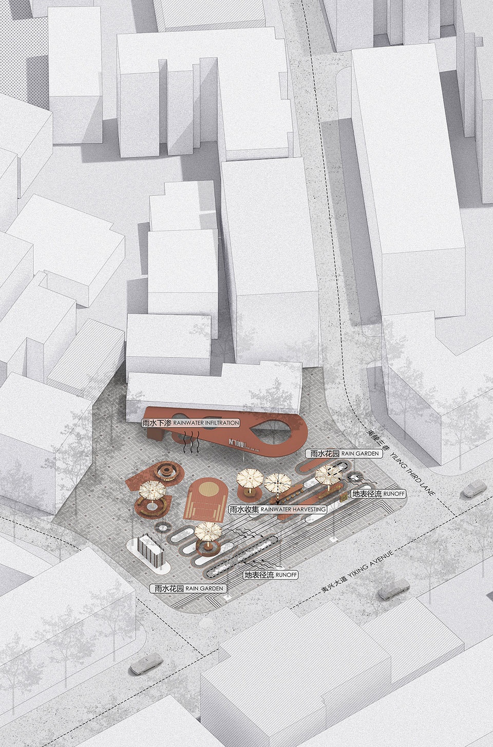 xingan plaza by hid landscape architecture