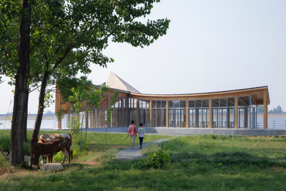 The Driftwood Village Center Xinyang by Primary Architects