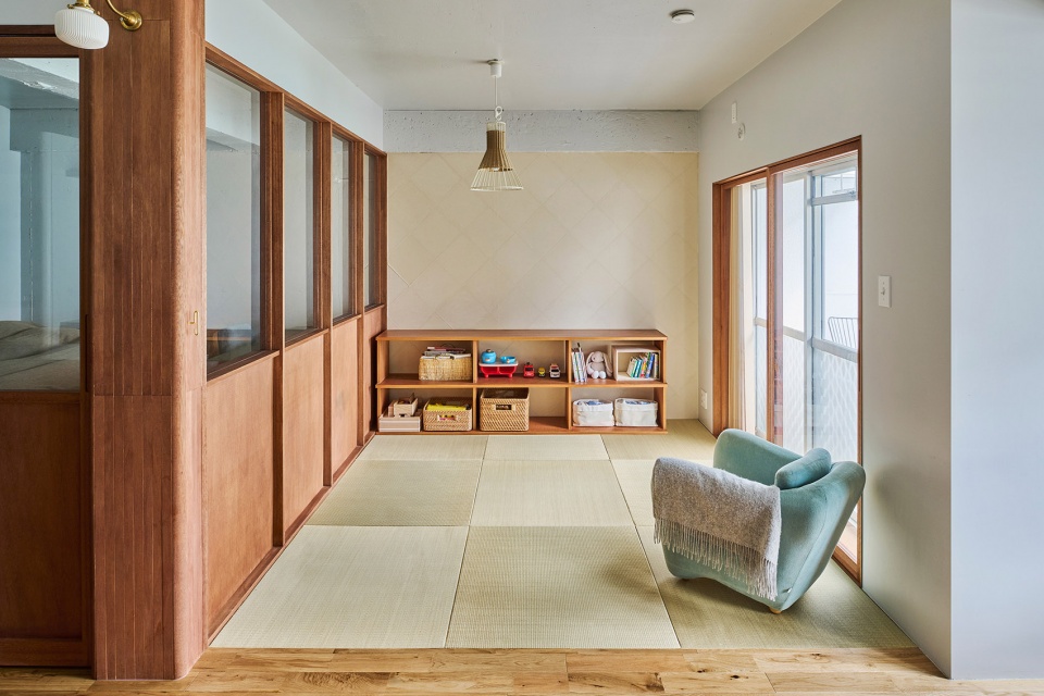 fukagawa apartment by note architects