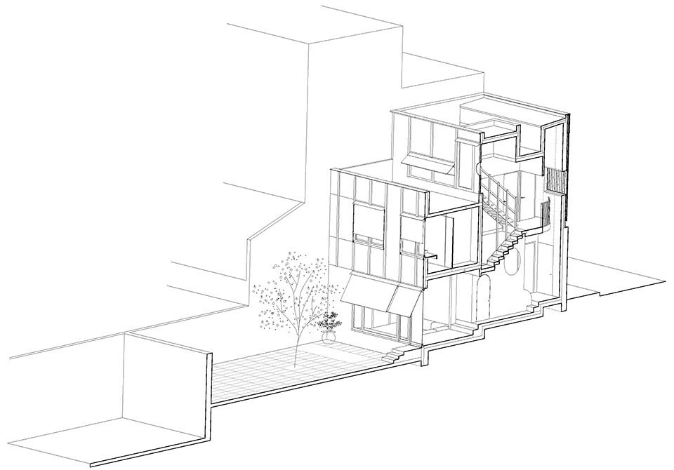 split house by feina studio