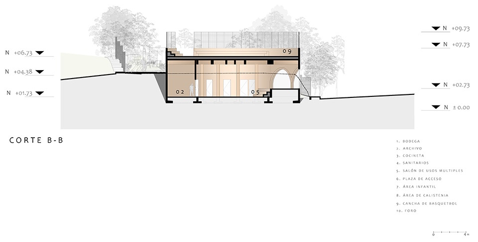 uh infonavit santa fe by amasa estudio
