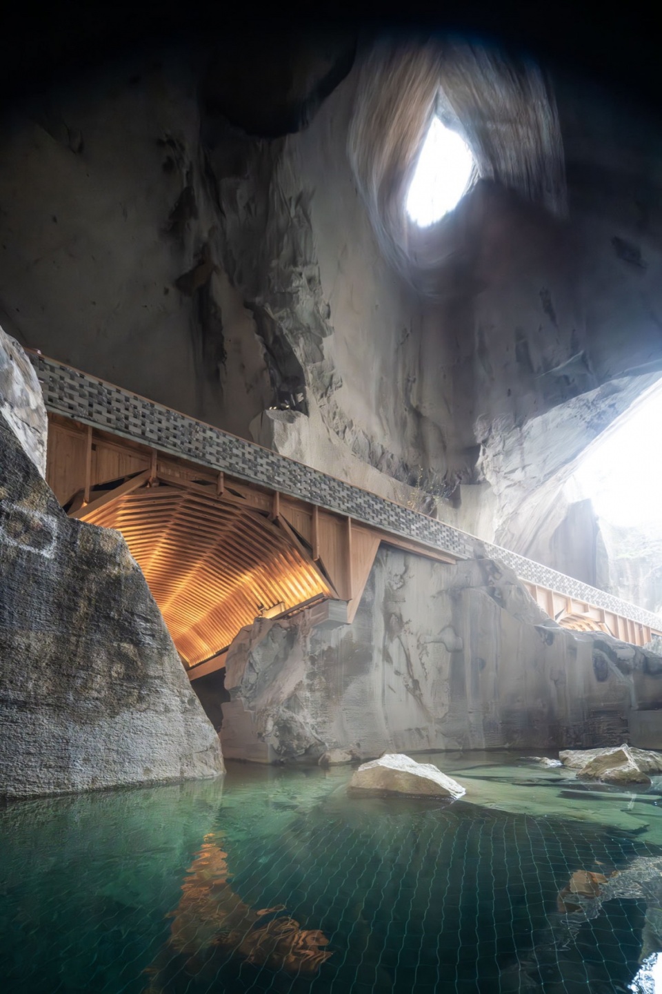 Huangyan Quarry Cultural Art Center by DnA Design and Architecture