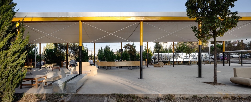 the Marquee Shed of the 2024 Dianchi Art Season by Someyoung Architects