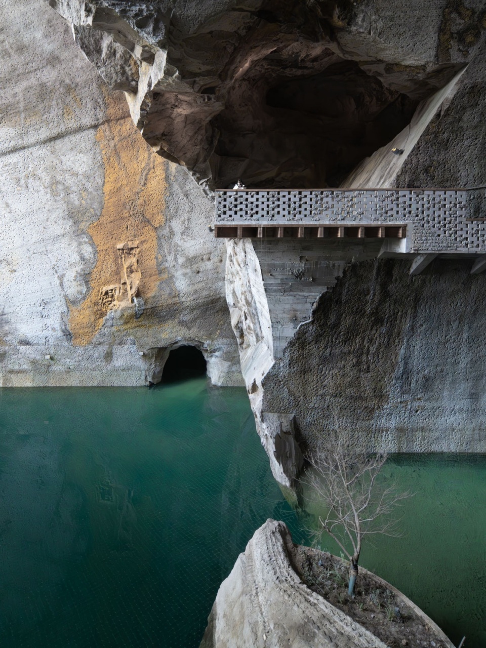 Huangyan Quarry Cultural Art Center by DnA Design and Architecture