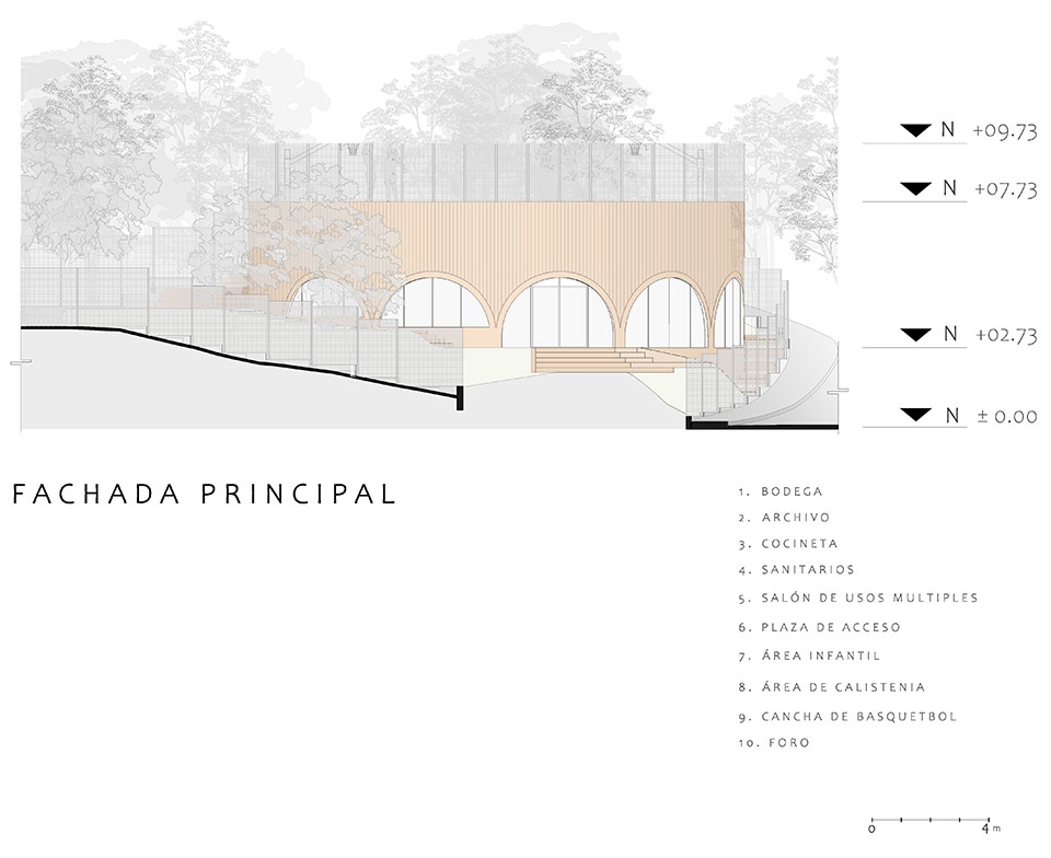 uh infonavit santa fe by amasa estudio
