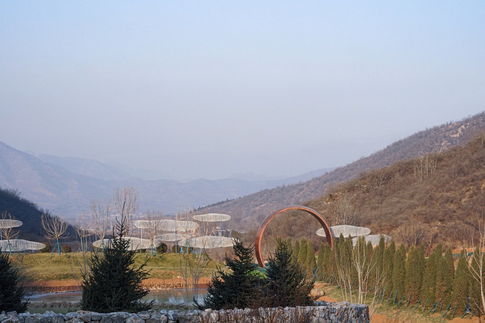 Shijiazhuang Ander Memorial Park Cloud Mirror by Archermit