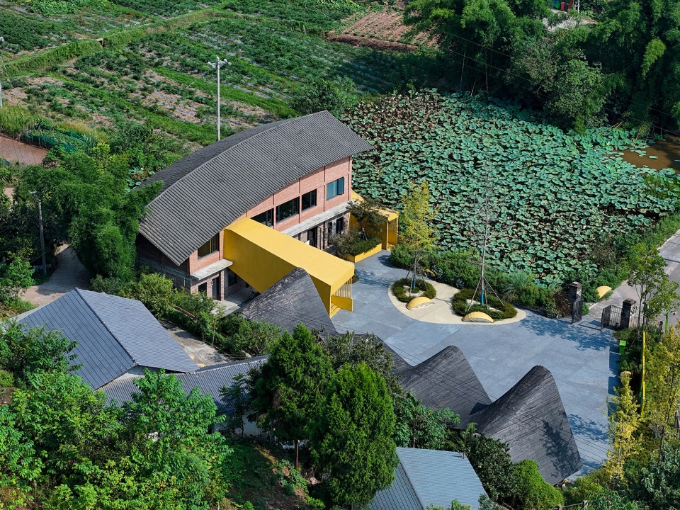 anyue guanzihe village agricultural talent center by archermit