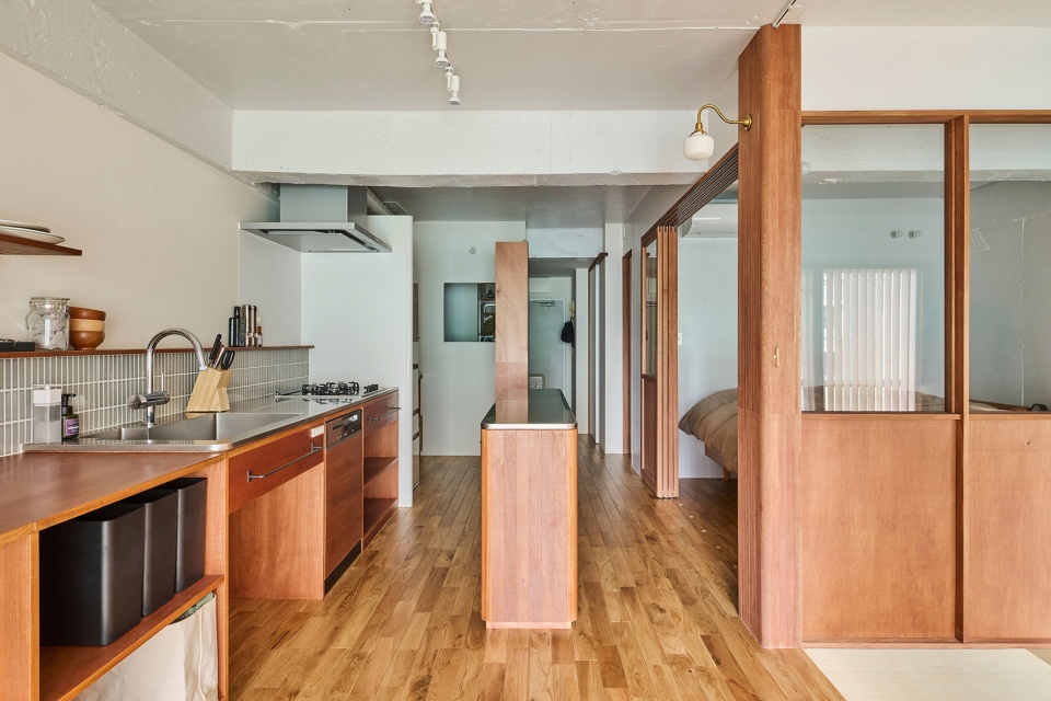 fukagawa apartment by note architects