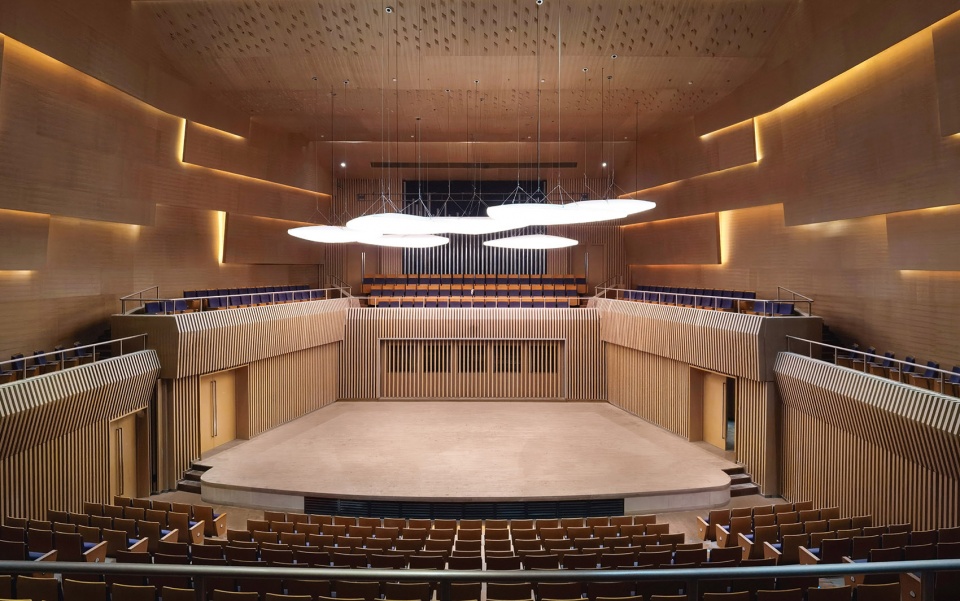 jianyang culture center by china southwest architectural design and research institute