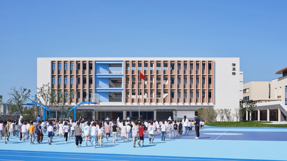 Baoying New Town Experimental School by DuShe Architectural Design Co Ltd Shanghai