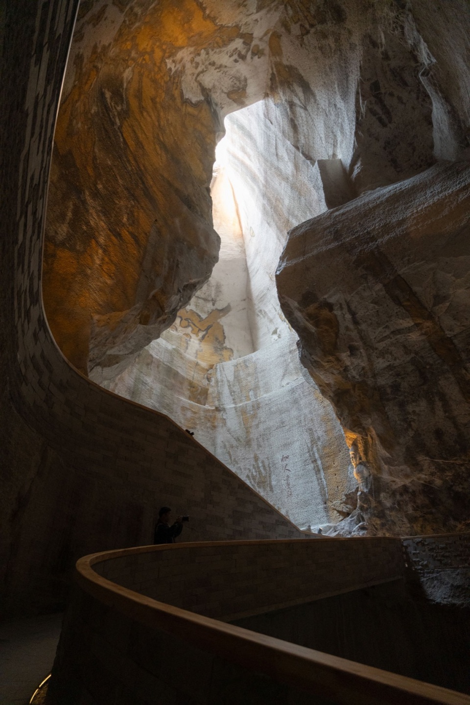 Huangyan Quarry Cultural Art Center by DnA Design and Architecture