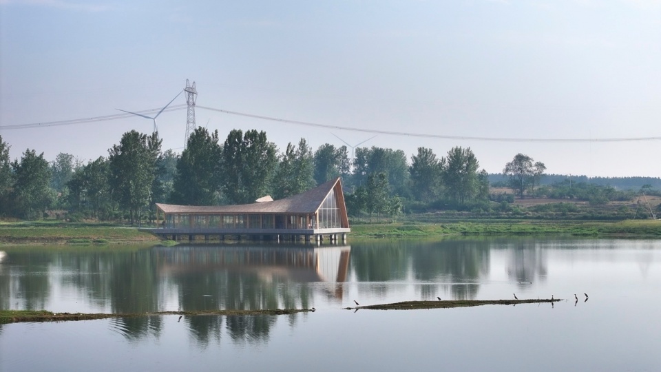 The Driftwood Village Center Xinyang by Primary Architects