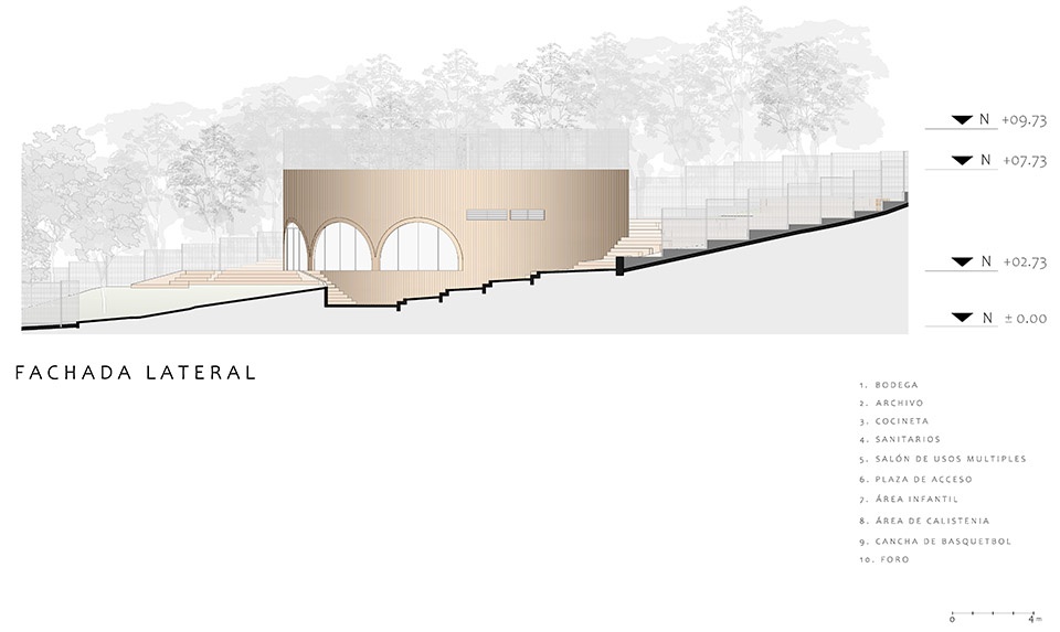 uh infonavit santa fe by amasa estudio
