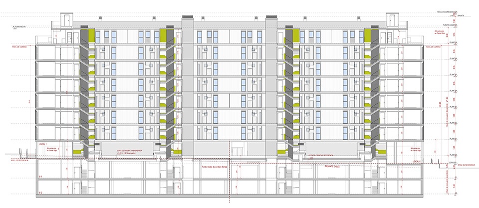 116 public housing units in madrid by unia arquitectos