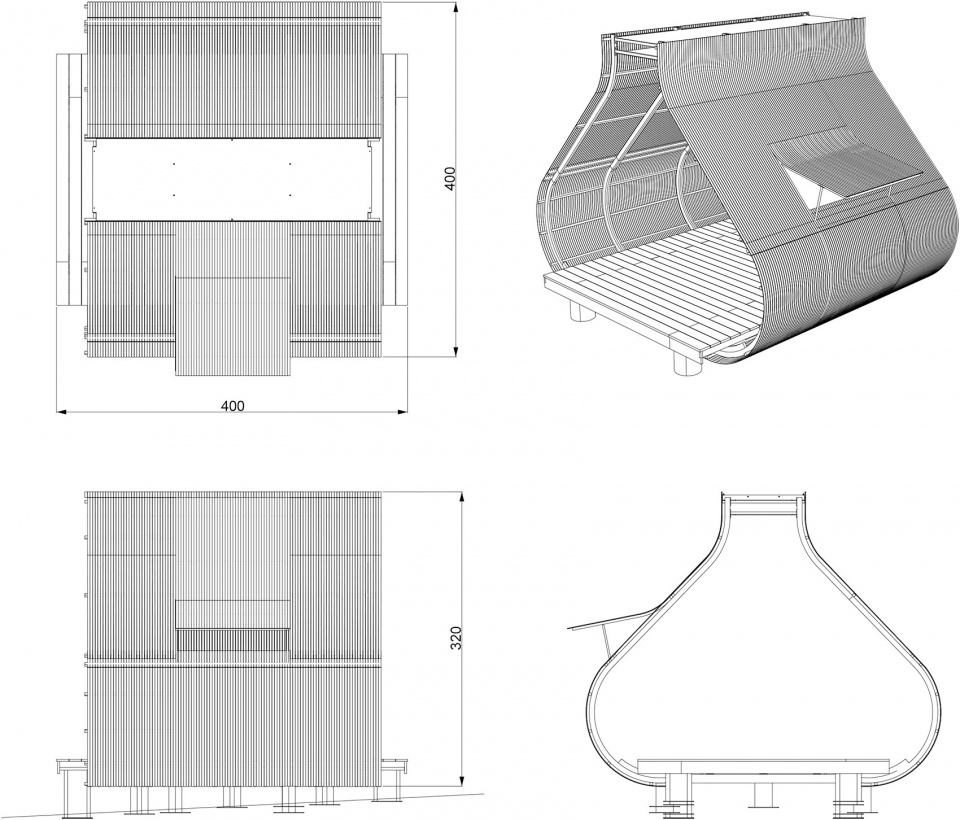 Bamboo Cabin Plan Sticky Rice Dumpling by Cheng Tsung FENG