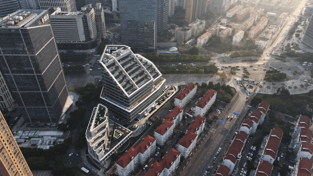 Lujiazui Yueling Tower by Shanghai TIANHUA