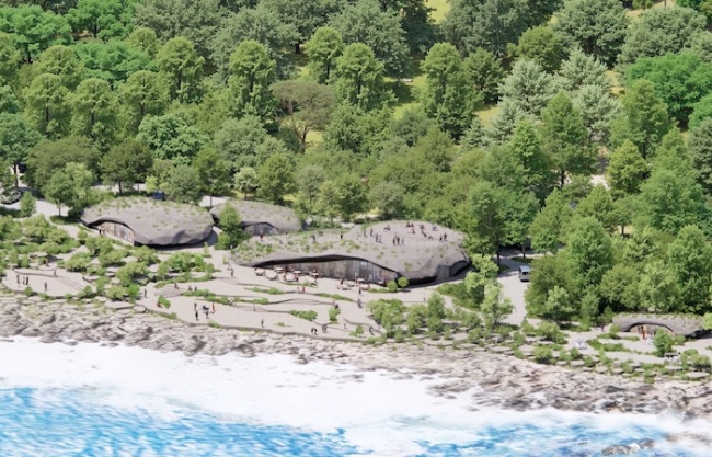 Nature Rocks! MVRDV adds rock-like tourist facilities and infrastructure to scenic Taiwanese coastline